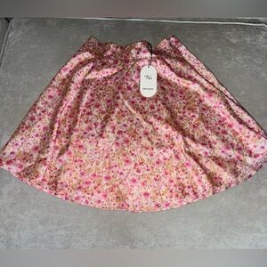 NWT Urban Social Floral Pink Skirt